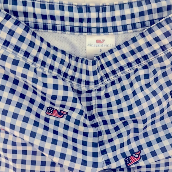 Red, White and Blue Swim Trunks - Picture 2 of 3